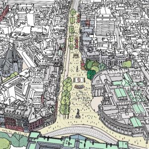 public realm opportunities on Dame Street – Early Consultation