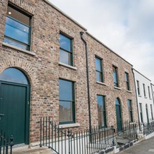 New homes and restored streetscape on Ballybough Road